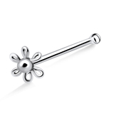 Spiral Flower Shaped Bone Nose Stud NSKD-25B